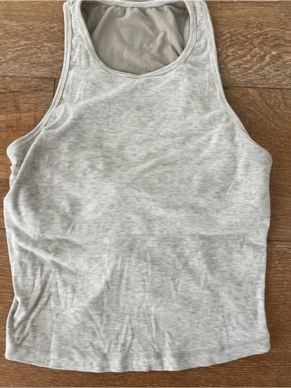Vuori Pose pylo Tank Top - Light Gray